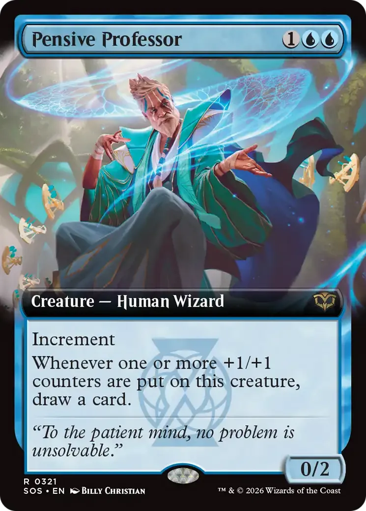 Pensive Professor — Secrets of Strixhaven — Magic: The Gathering