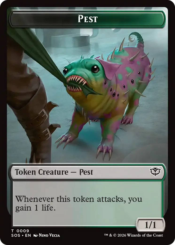 Pest — Secrets of Strixhaven — Magic: The Gathering