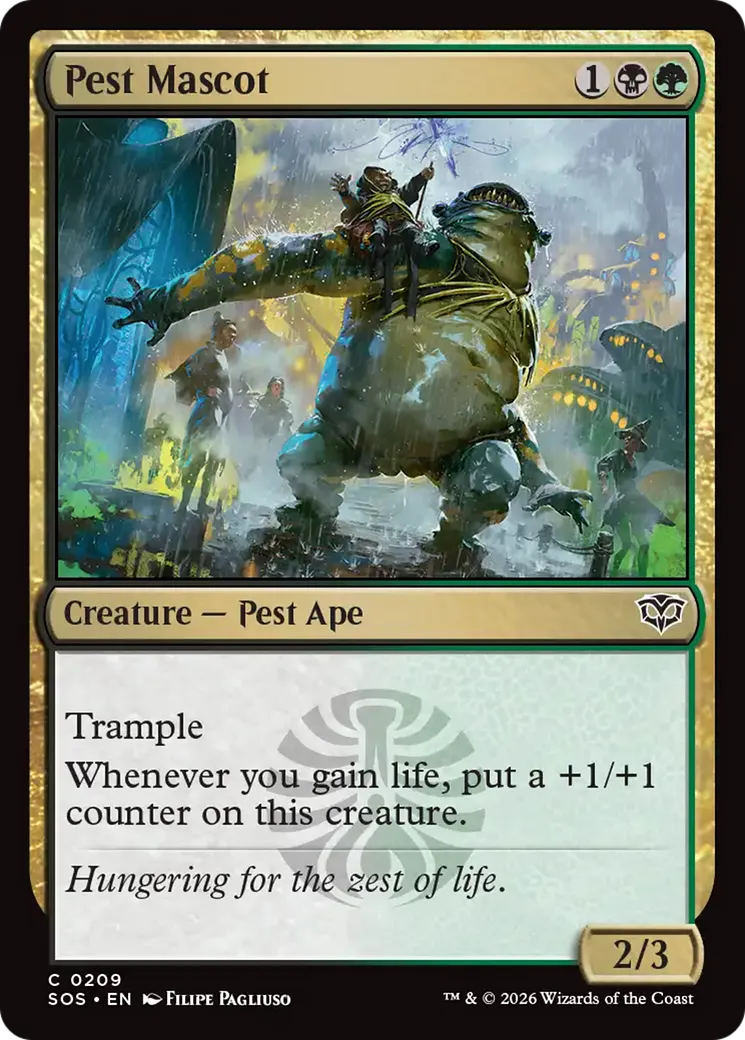 Mascotte nuisible — Secrets of Strixhaven — Magic: The Gathering