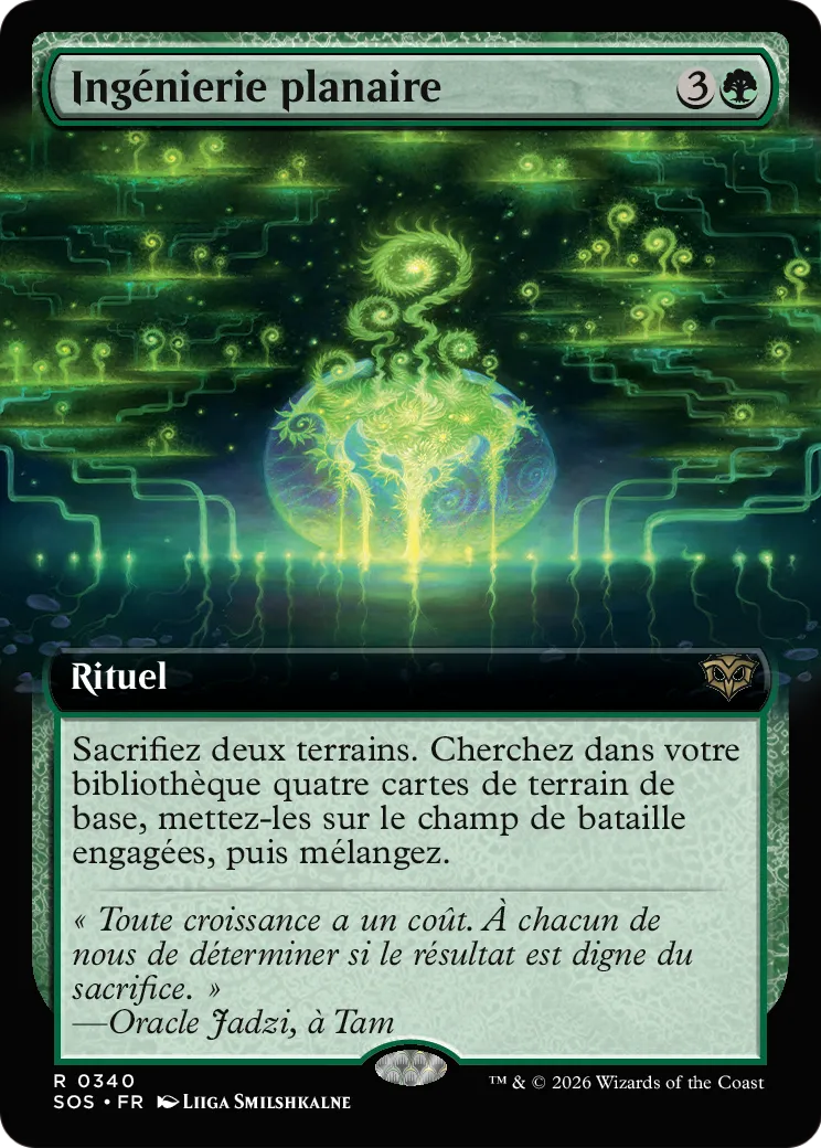 Ingénierie planaire — Secrets of Strixhaven — Magic: The Gathering