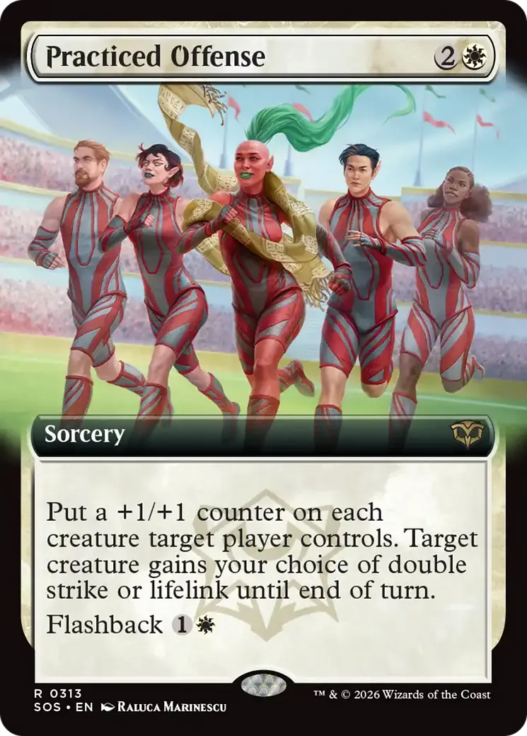 Offense maîtrisée — Secrets of Strixhaven — Magic: The Gathering