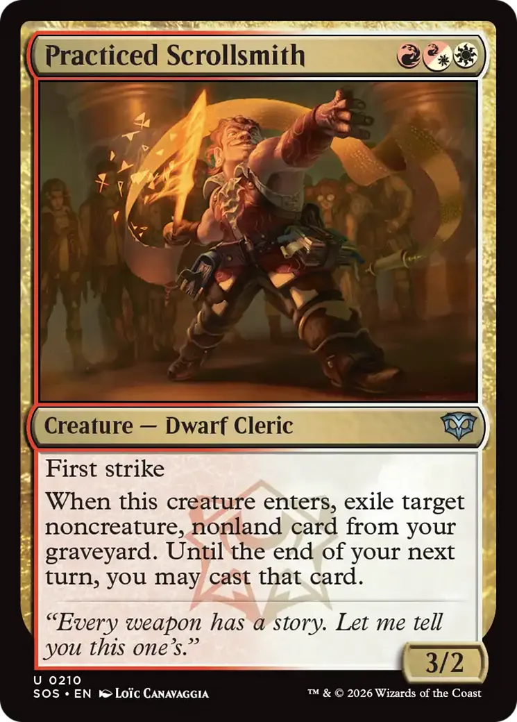 Forge-parchemin accompli — Secrets of Strixhaven — Magic: The Gathering