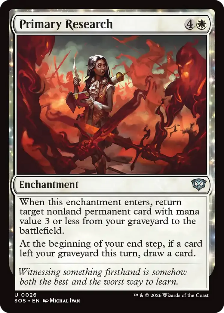 Recherches primaires — Secrets of Strixhaven — Magic: The Gathering