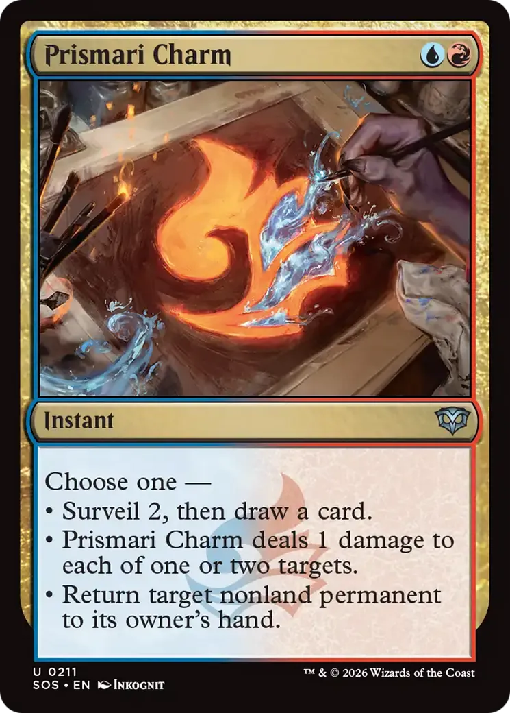 Prismari Charm — Secrets of Strixhaven — Magic: The Gathering