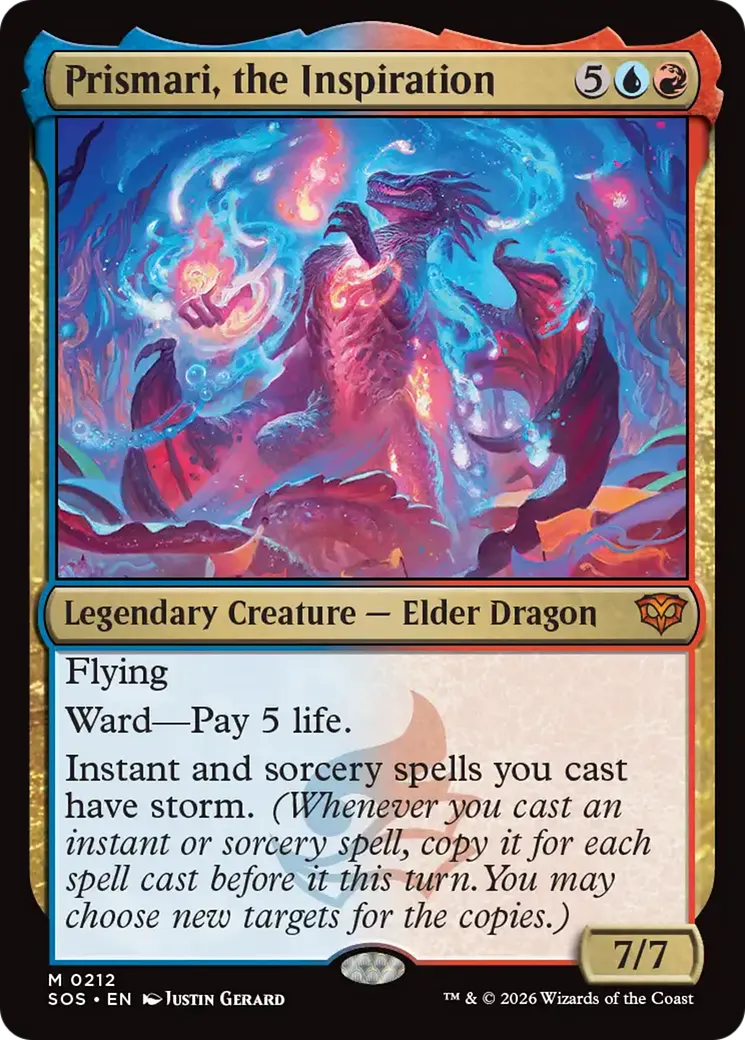 Prismari, the Inspiration — Secrets of Strixhaven — Magic: The Gathering