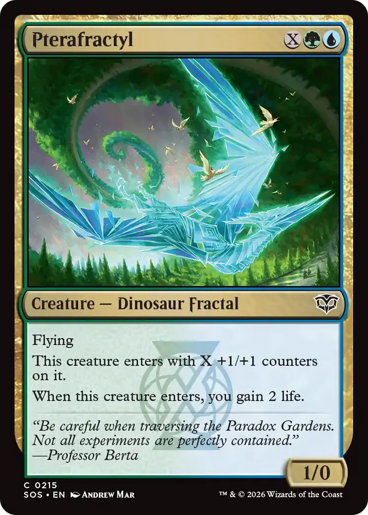 Ptérofractyle — Secrets of Strixhaven — Magic: The Gathering
