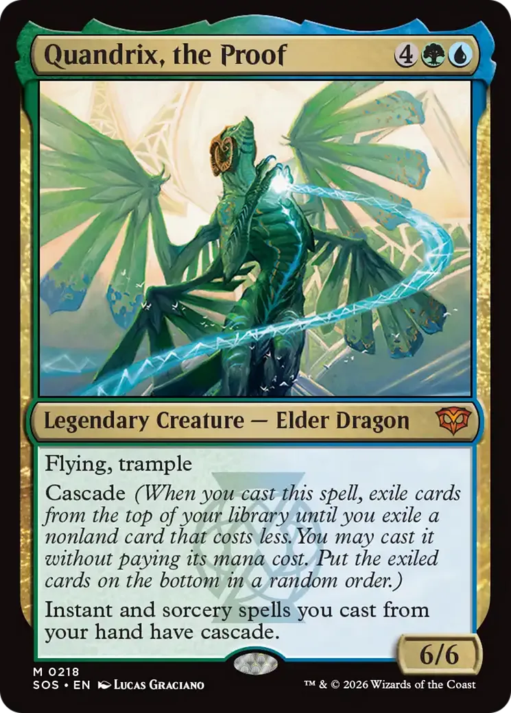 Quandrix, la preuve — Secrets of Strixhaven — Magic: The Gathering