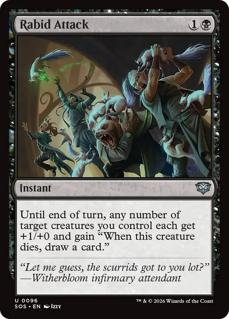 Assaut enragé — Secrets of Strixhaven — Magic: The Gathering