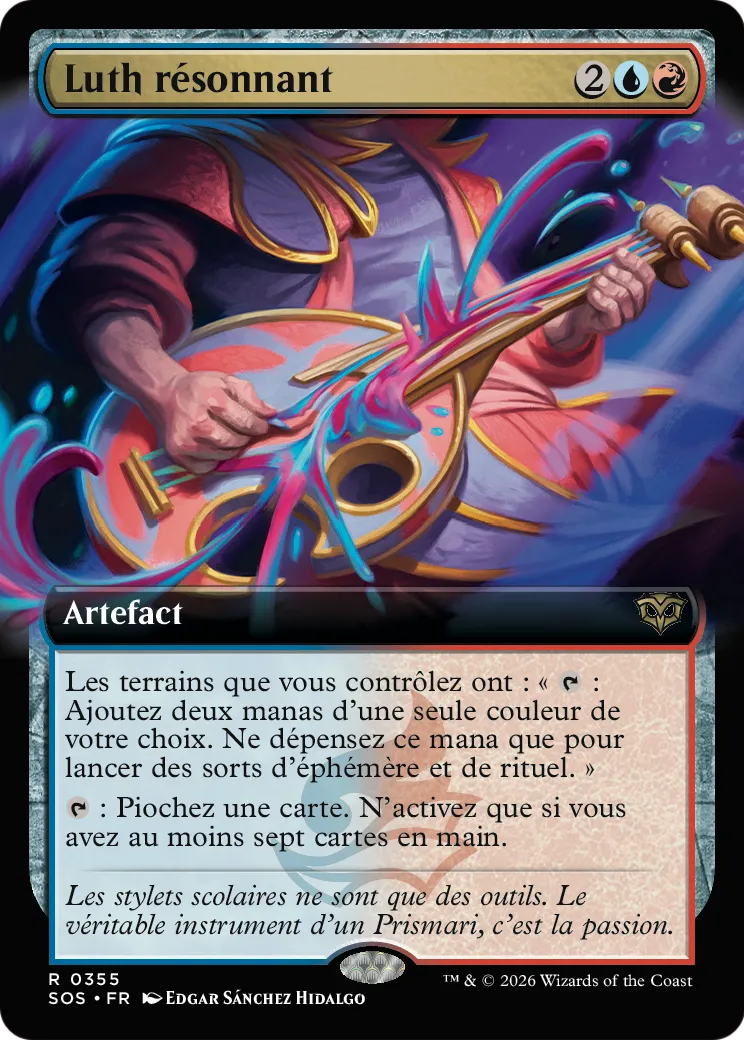 Luth résonnant — Secrets of Strixhaven — Magic: The Gathering
