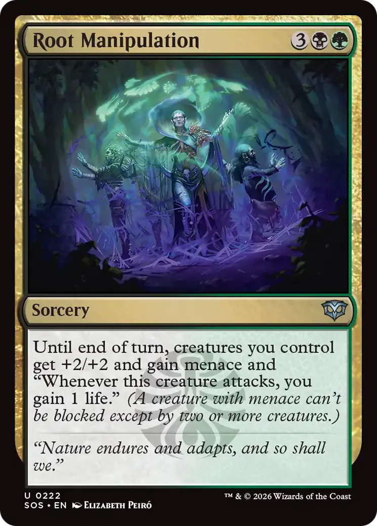 Manipulation de racines — Secrets of Strixhaven — Magic: The Gathering