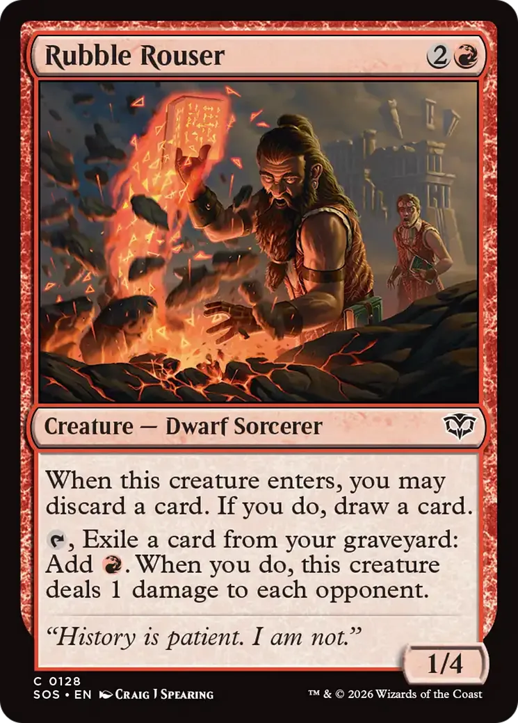 Agitateur de gravats — Secrets of Strixhaven — Magic: The Gathering