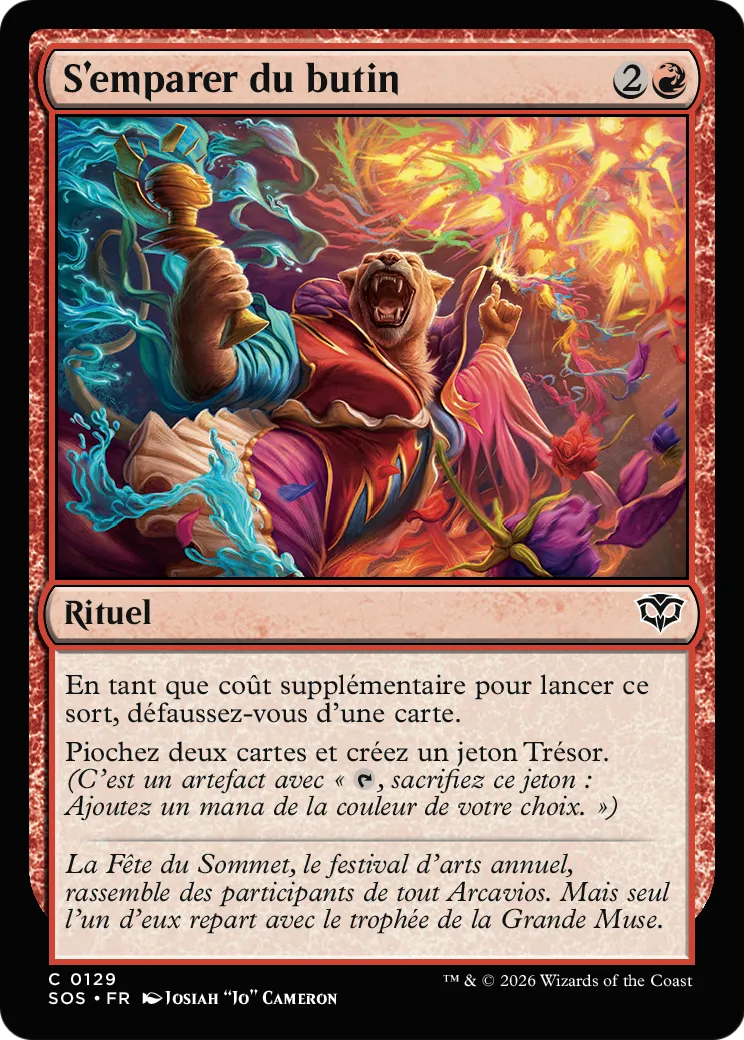 S'emparer du butin — Secrets of Strixhaven — Magic: The Gathering