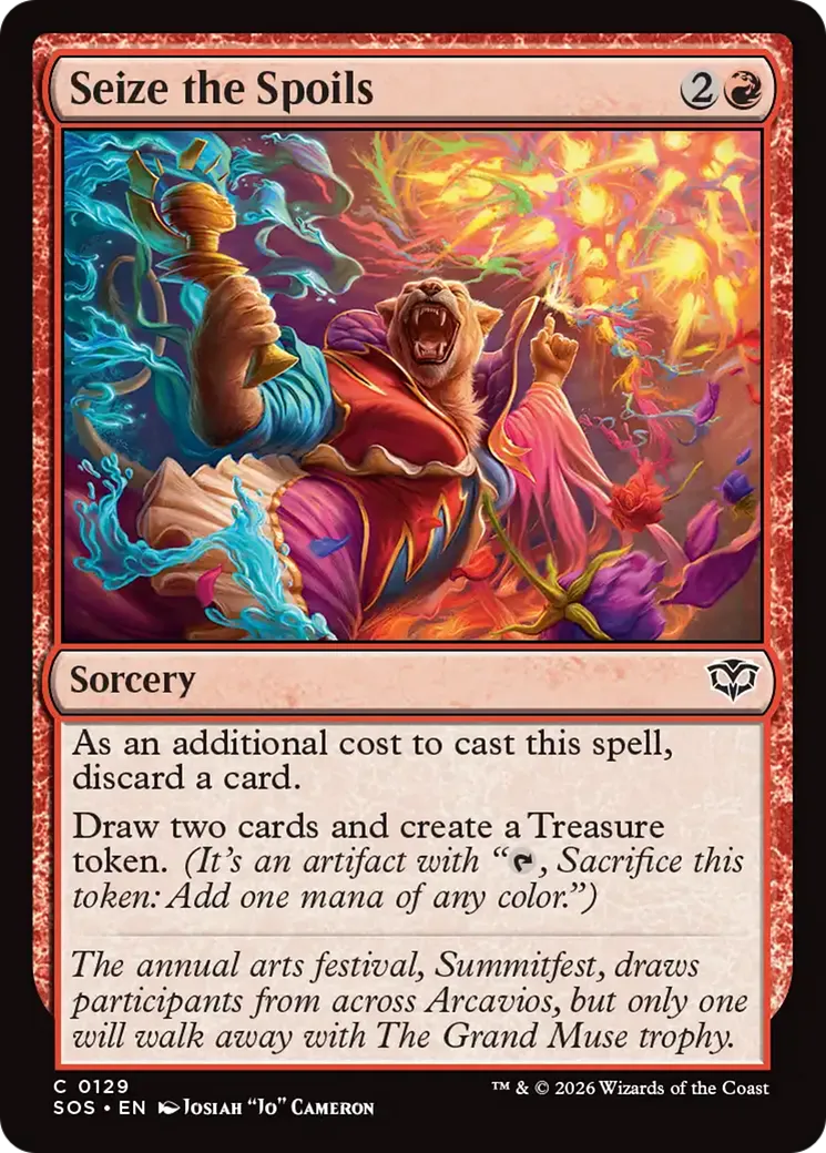 Seize the Spoils — Secrets of Strixhaven — Magic: The Gathering