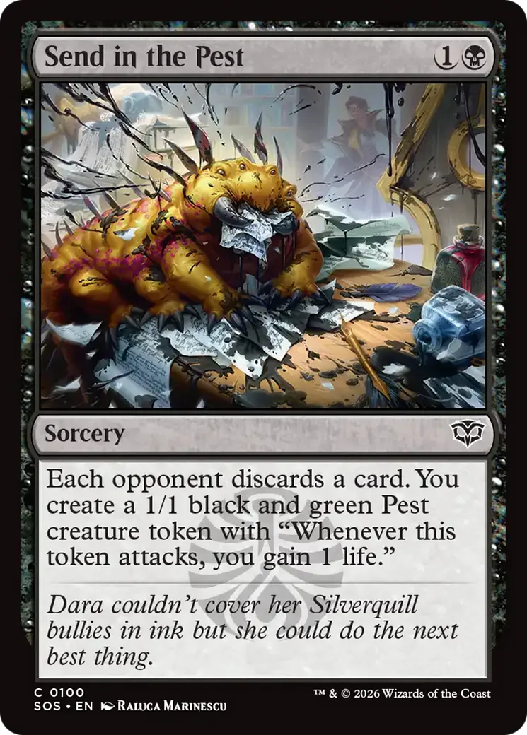 Envoyez le nuisible ! — Secrets of Strixhaven — Magic: The Gathering