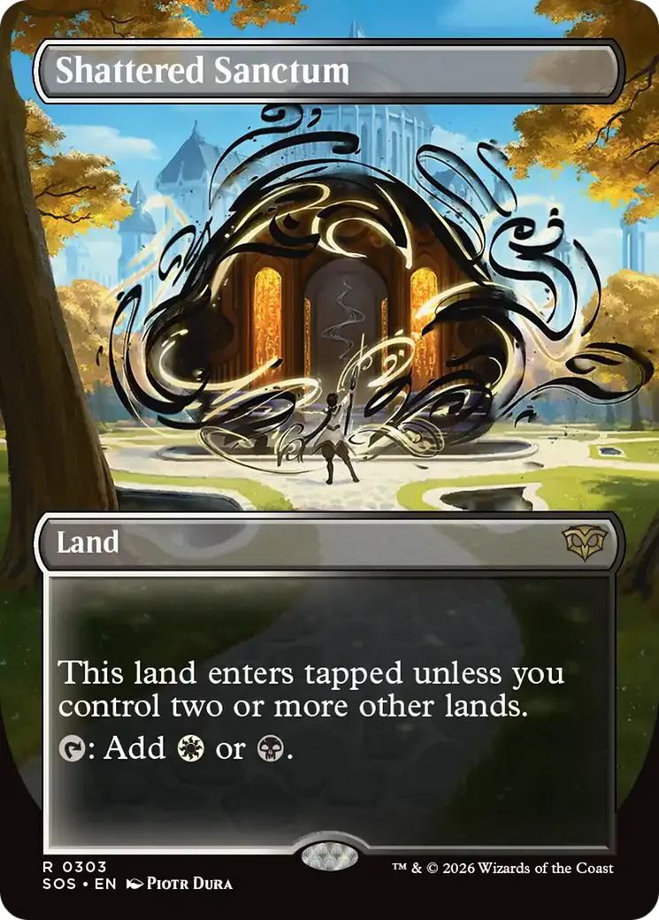 Shattered Sanctum — Secrets of Strixhaven — Magic: The Gathering