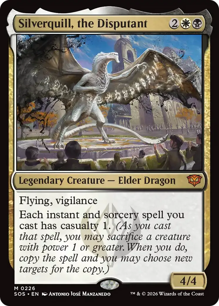 Silverquill, the Disputant — Secrets of Strixhaven — Magic: The Gathering
