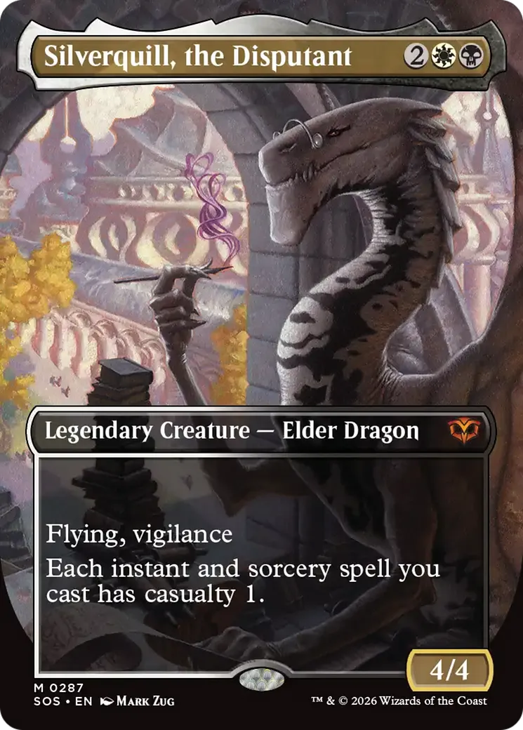 Silverquill, the Disputant — Secrets of Strixhaven — Magic: The Gathering