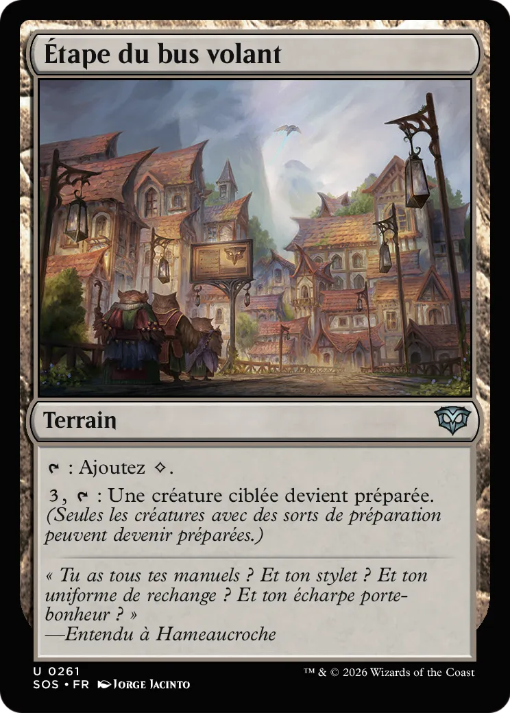 Étape du bus volant — Secrets of Strixhaven — Magic: The Gathering