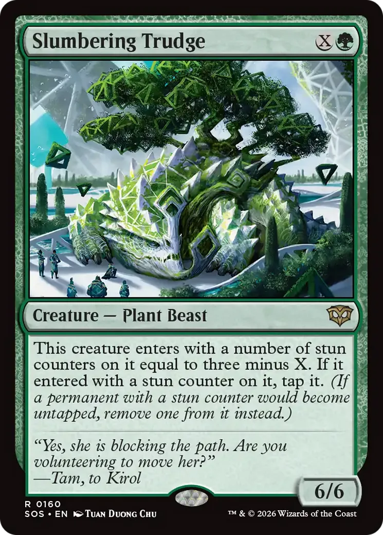 Slumbering Trudge — Secrets of Strixhaven — Magic: The Gathering