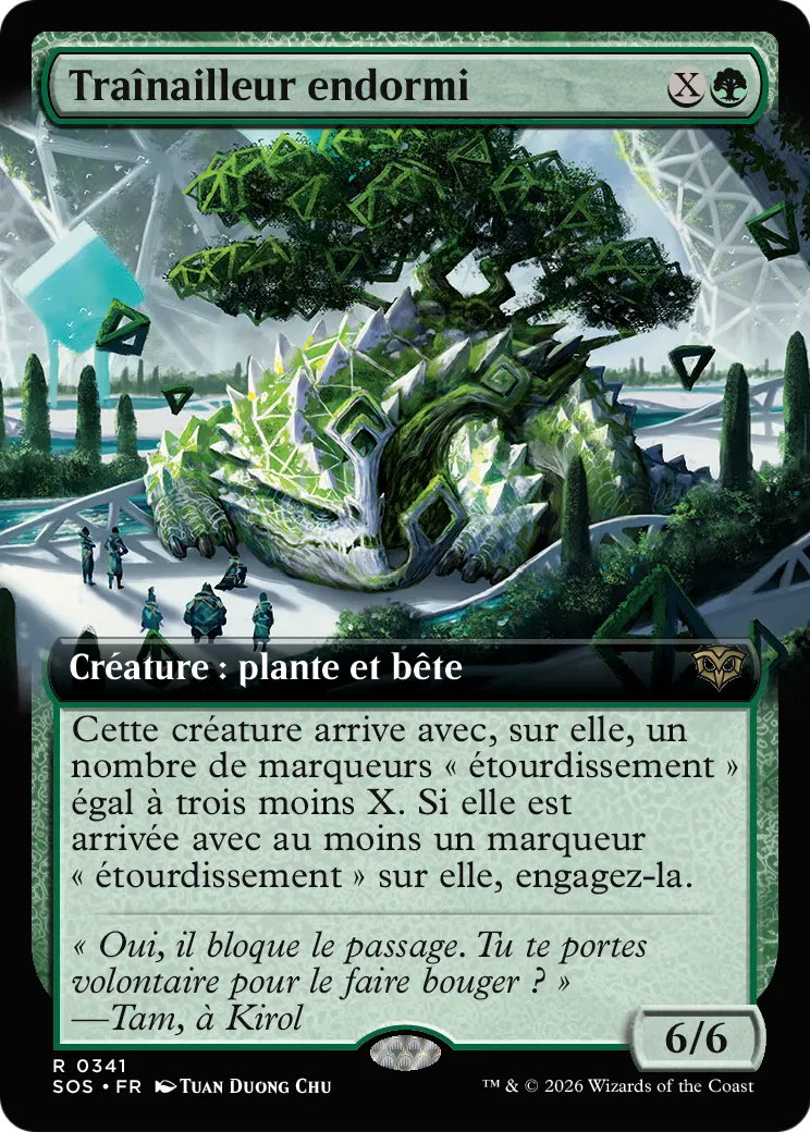 Traînailleur endormi — Secrets of Strixhaven — Magic: The Gathering