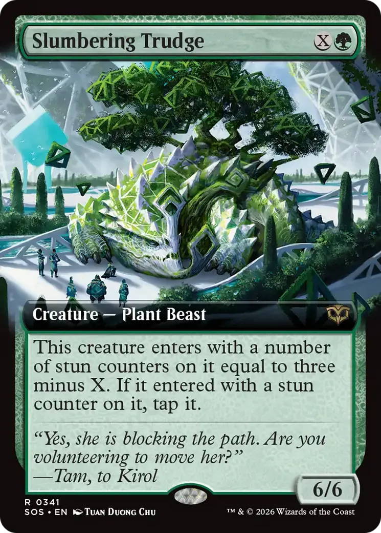 Slumbering Trudge — Secrets of Strixhaven — Magic: The Gathering