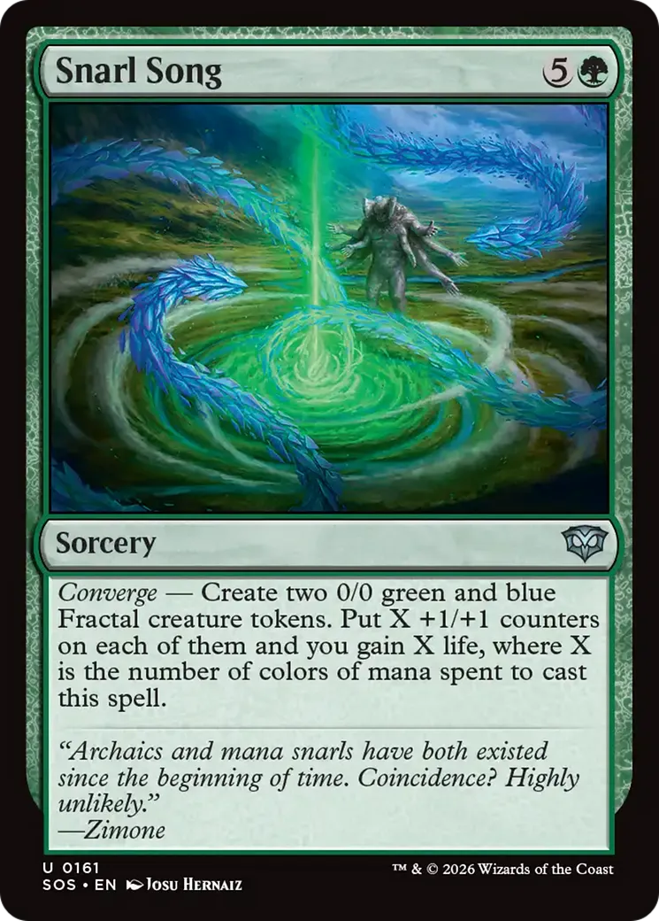 Snarl Song — Secrets of Strixhaven — Magic: The Gathering