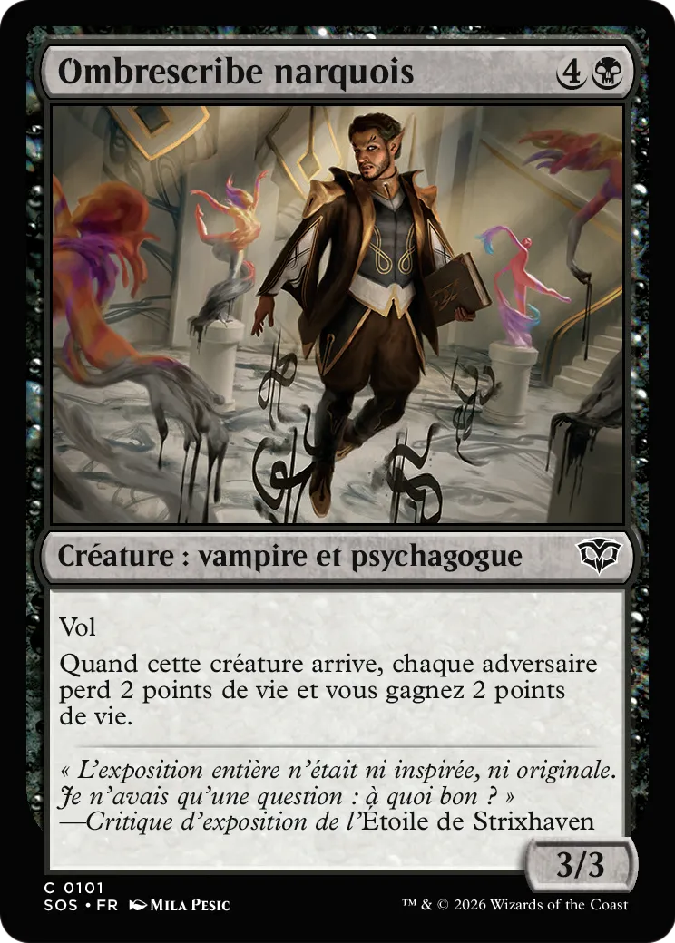 Ombrescribe narquois — Secrets of Strixhaven — Magic: The Gathering