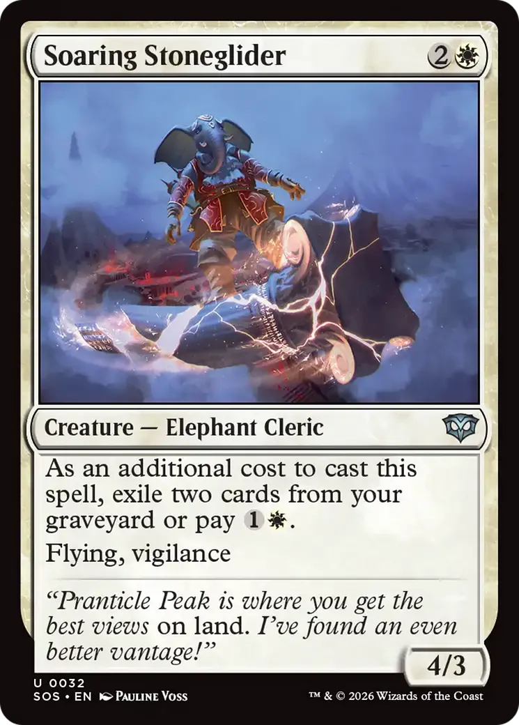 Surferoc en vol — Secrets of Strixhaven — Magic: The Gathering
