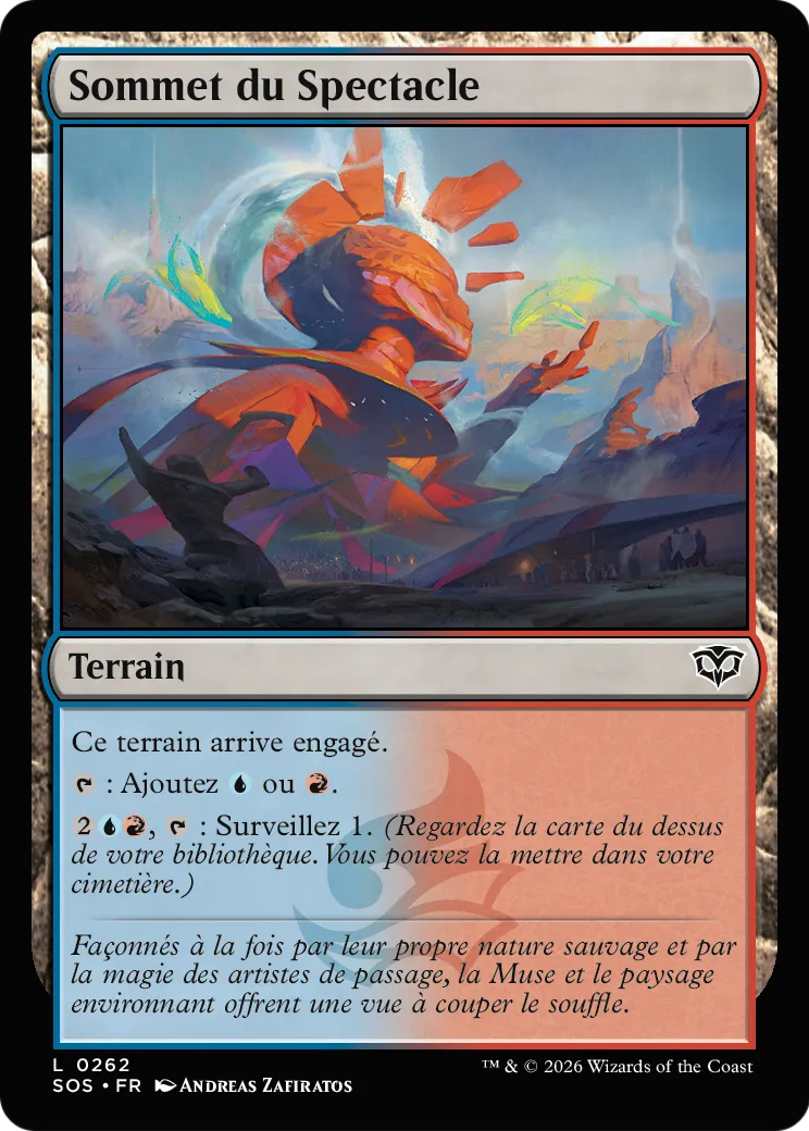 Sommet du Spectacle — Secrets of Strixhaven — Magic: The Gathering