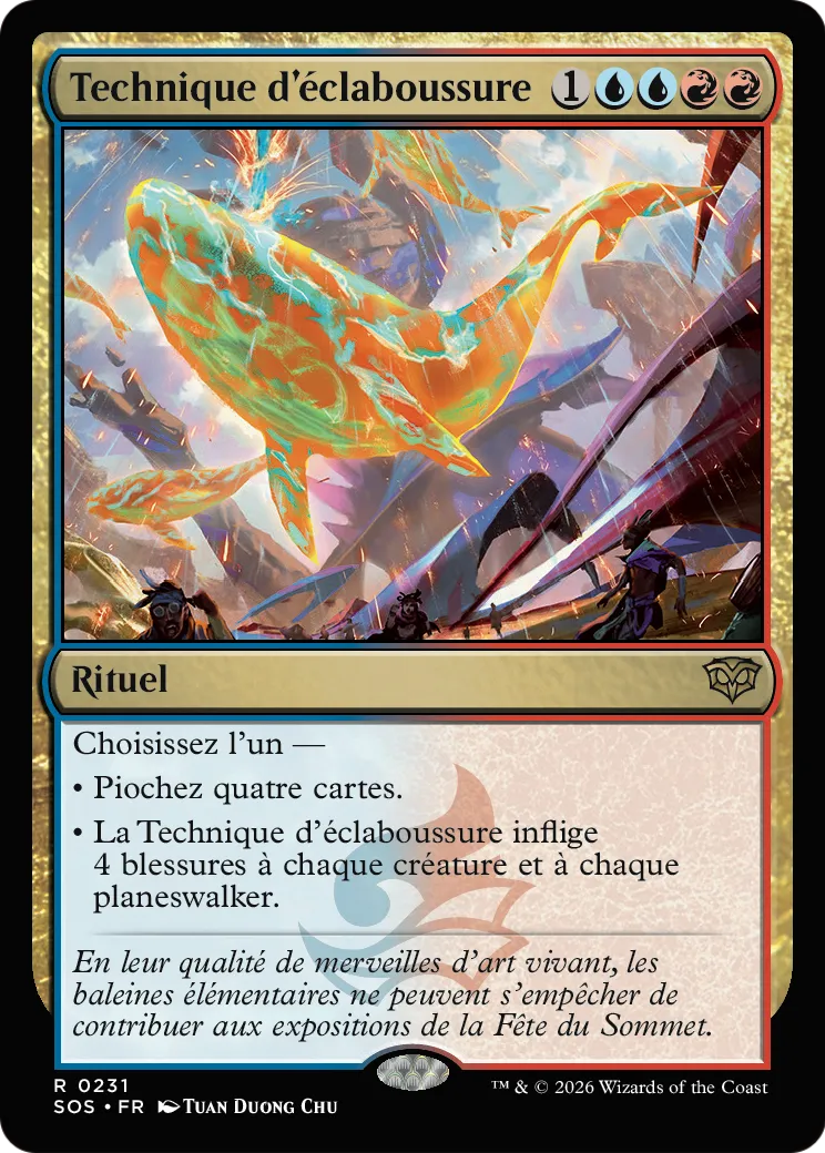 Technique d'éclaboussure — Secrets of Strixhaven — Magic: The Gathering