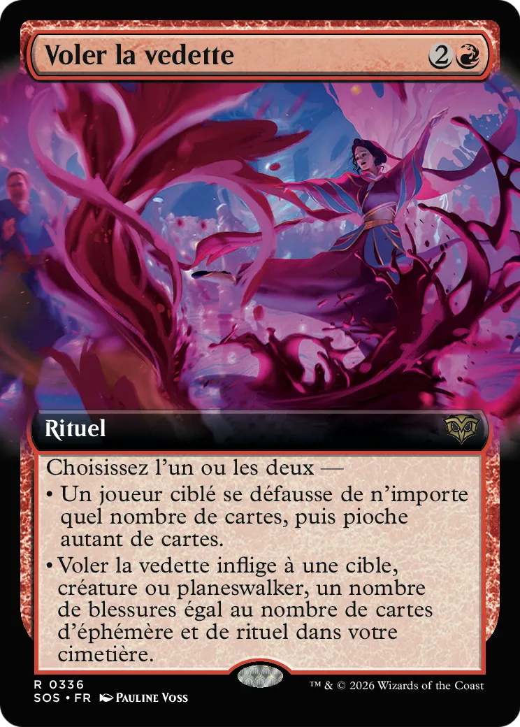 Voler la vedette — Secrets of Strixhaven — Magic: The Gathering
