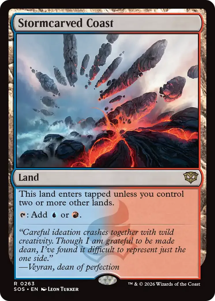 Stormcarved Coast — Secrets of Strixhaven — Magic: The Gathering