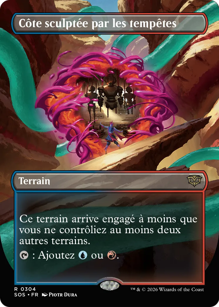 Côte sculptée par les tempêtes — Secrets of Strixhaven — Magic: The Gathering