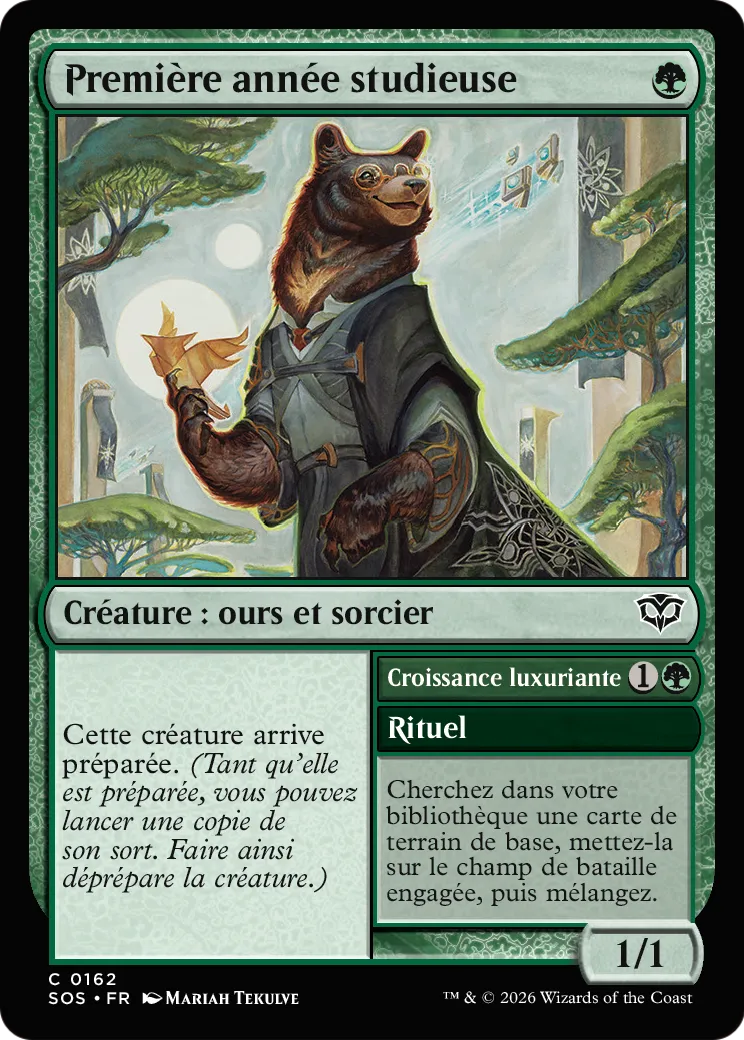 Première année studieuse // Rampant Growth — Secrets of Strixhaven — Magic: The Gathering
