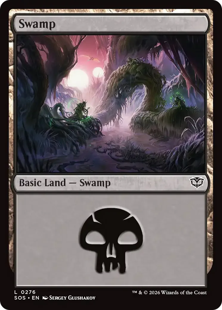 Swamp — Secrets of Strixhaven — Magic: The Gathering