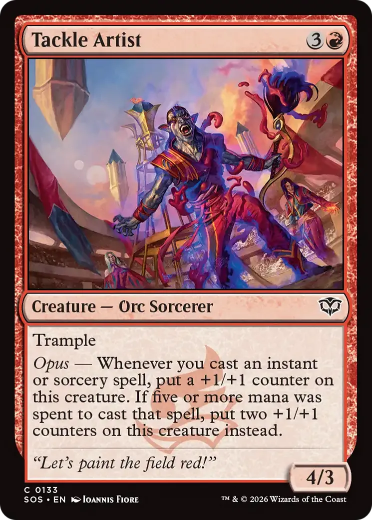 Tackle Artist — Secrets of Strixhaven — Magic: The Gathering
