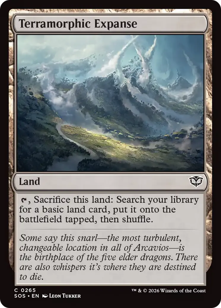 Terramorphic Expanse — Secrets of Strixhaven — Magic: The Gathering