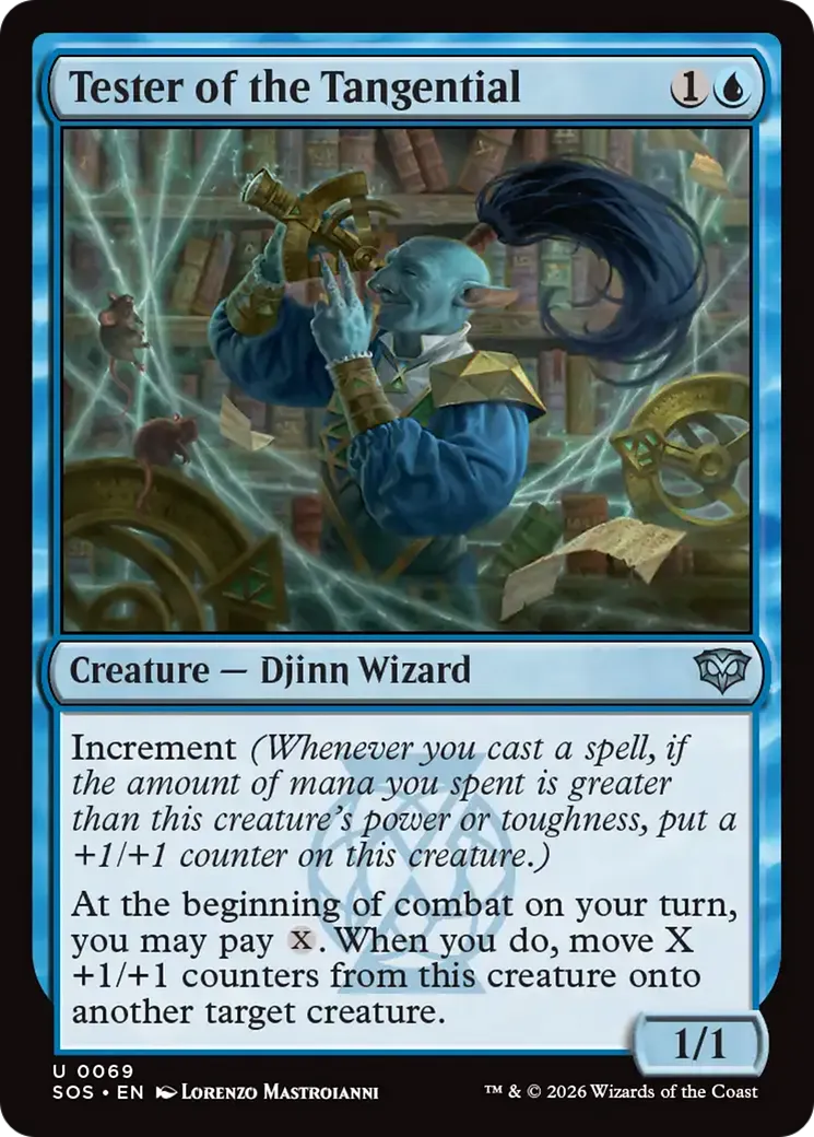 Expérimentateur de tangentes — Secrets of Strixhaven — Magic: The Gathering