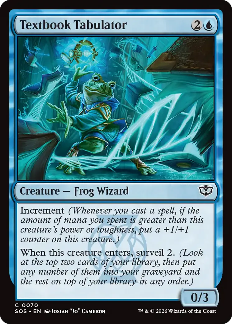 Tabulateur de manuels — Secrets of Strixhaven — Magic: The Gathering