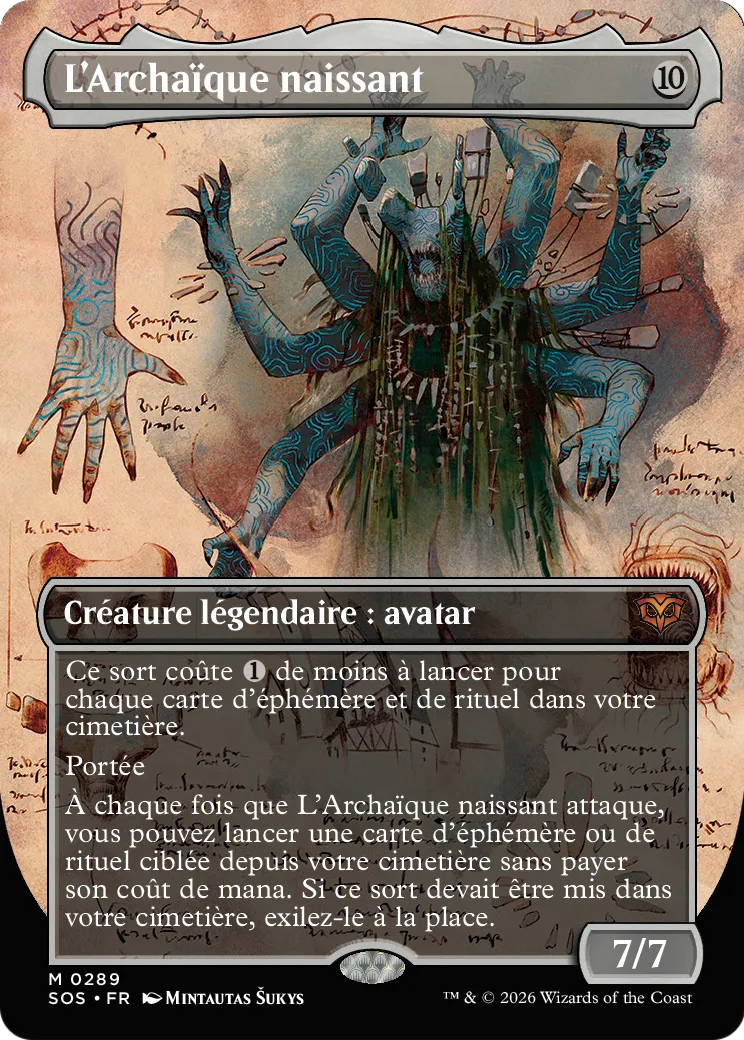 L'Archaïque naissant — Secrets of Strixhaven — Magic: The Gathering