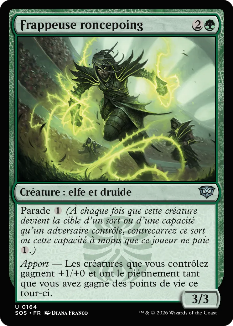 Frappeuse roncepoing — Secrets of Strixhaven — Magic: The Gathering