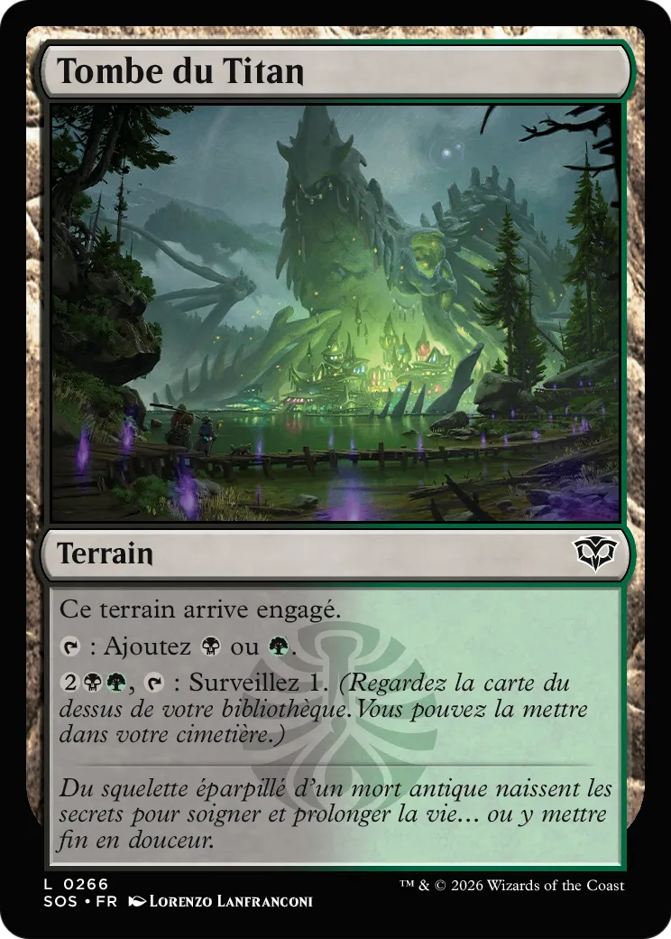 Tombe du Titan — Secrets of Strixhaven — Magic: The Gathering