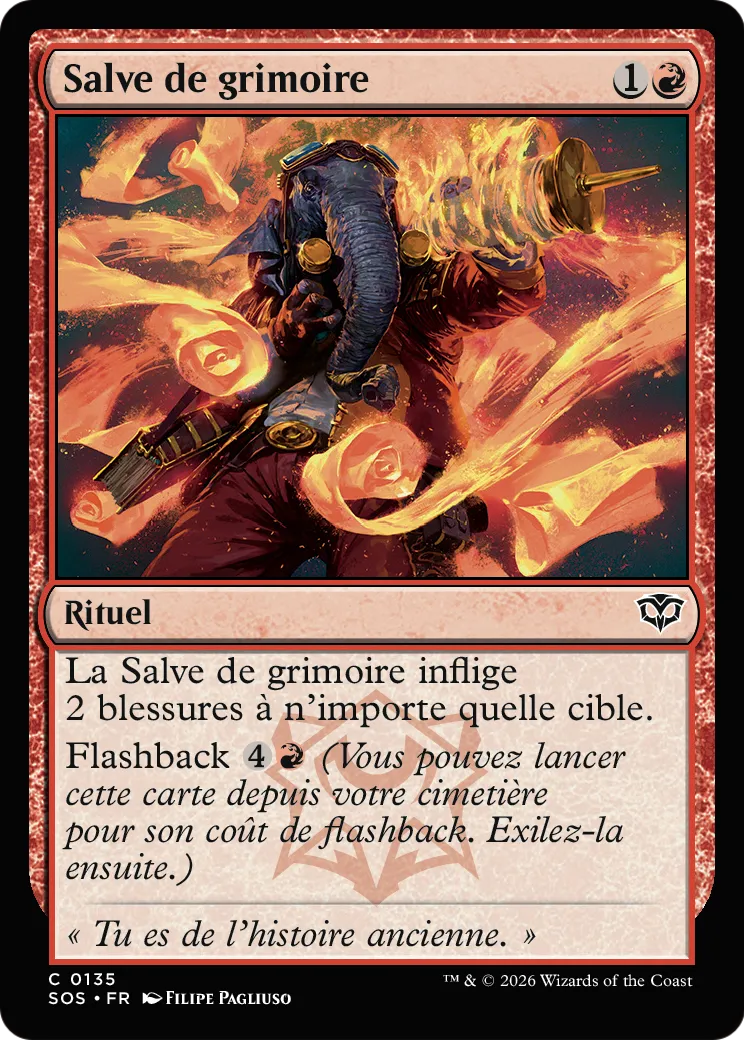 Salve de grimoire — Secrets of Strixhaven — Magic: The Gathering