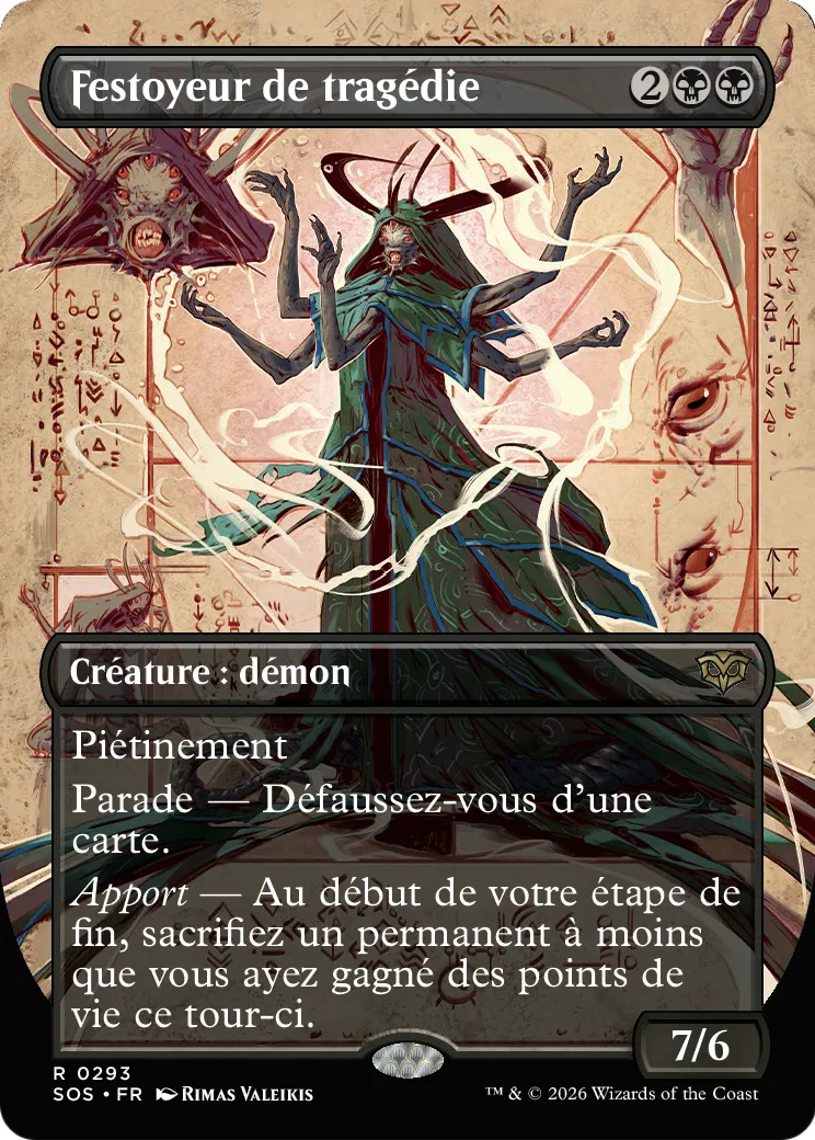 Festoyeur de tragédie — Secrets of Strixhaven — Magic: The Gathering