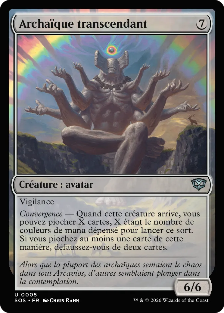 Archaïque transcendant — Secrets of Strixhaven — Magic: The Gathering