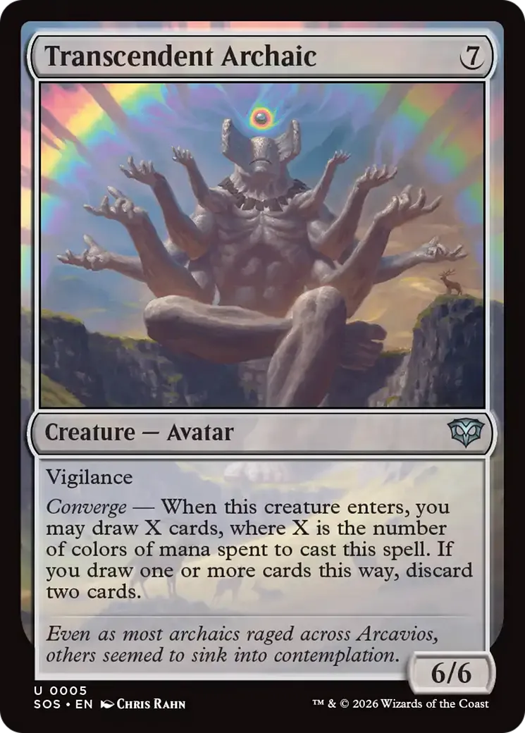 Archaïque transcendant — Secrets of Strixhaven — Magic: The Gathering