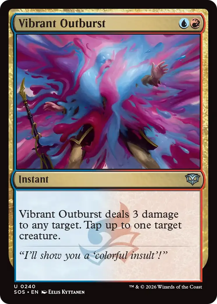 Surgissement coloré — Secrets of Strixhaven — Magic: The Gathering