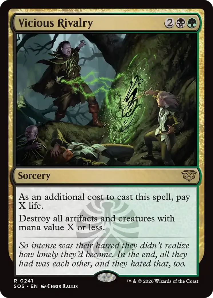 Rivalité féroce — Secrets of Strixhaven — Magic: The Gathering