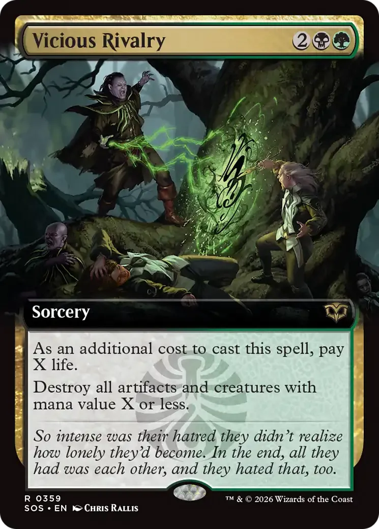 Rivalité féroce — Secrets of Strixhaven — Magic: The Gathering