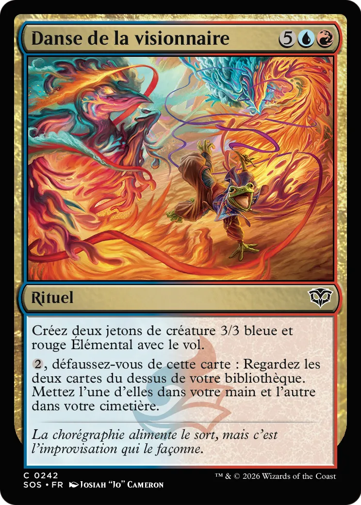 Danse de la visionnaire — Secrets of Strixhaven — Magic: The Gathering